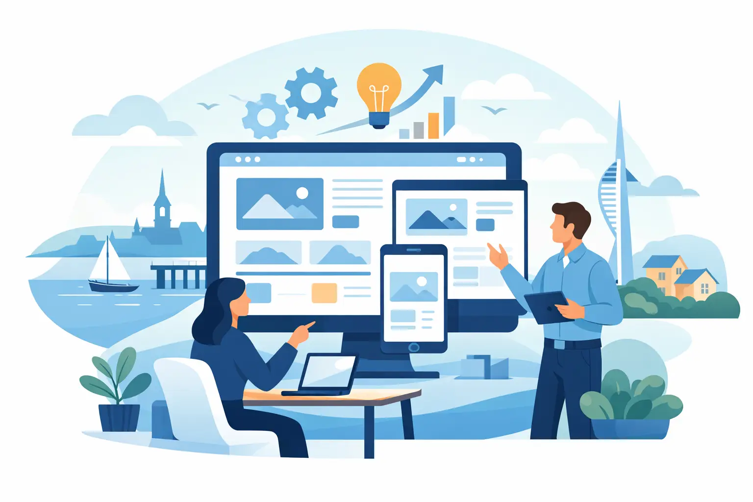 Website Design Fareham for Growing Businesses